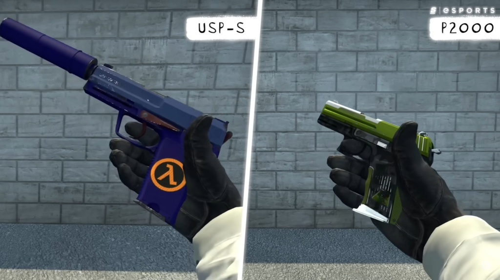 The Duel of Pistols: P2000 vs USPS in CS:GO’s Firefight