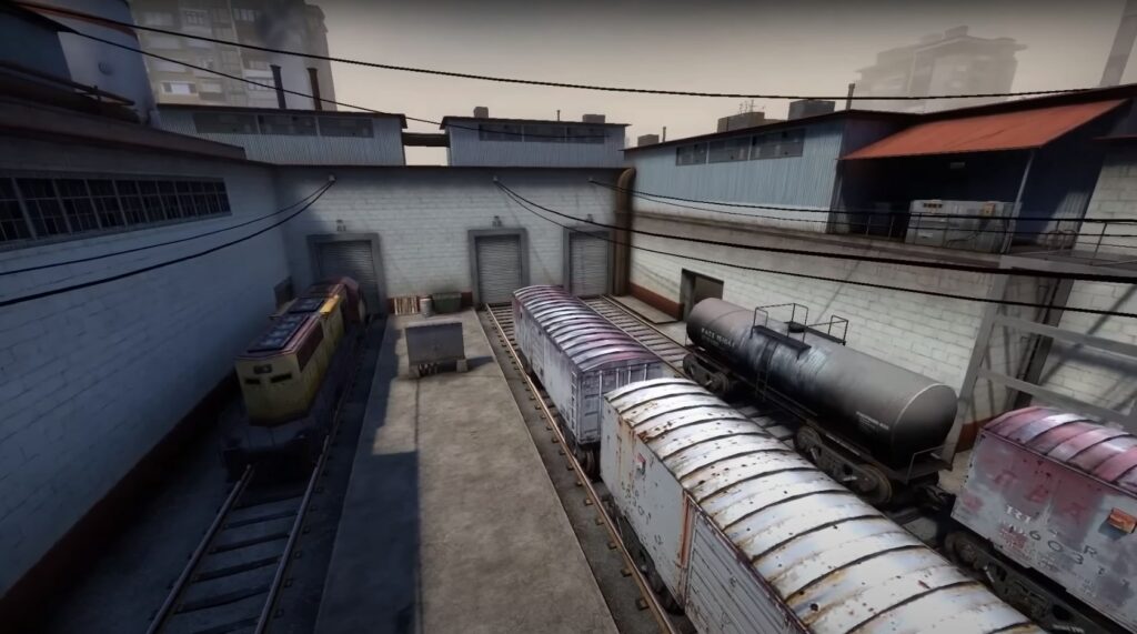 Train Map: Bomb Train A location in CS:GO
